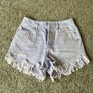 Lavender shorts